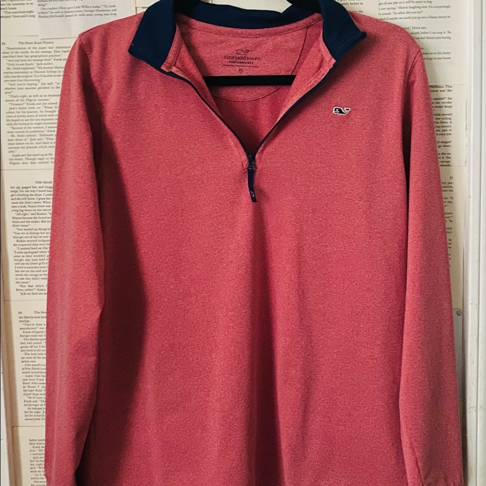 vineyard vines performance quarter zip